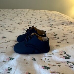 New Janie and Jack Dark Blue Baby Walkers 3 to 6 months